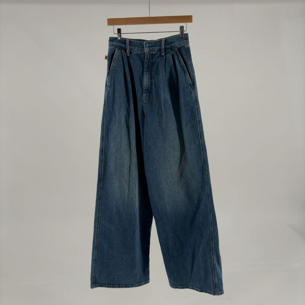 MOTHER Pleated Belle Prep Jeans